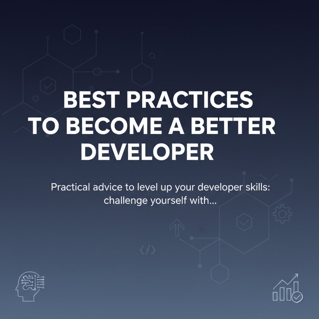 Best Practices to Become a Better Developer | Ehsan's Technical Blog